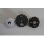 Шестерни усиленные стальные CL-02 3mm Steel CNC Gear Set 16:1 (ZC Airsoft)